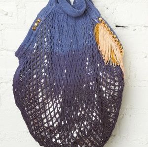 🔴FINAL PRICE🔴Free people shimmering beach bag